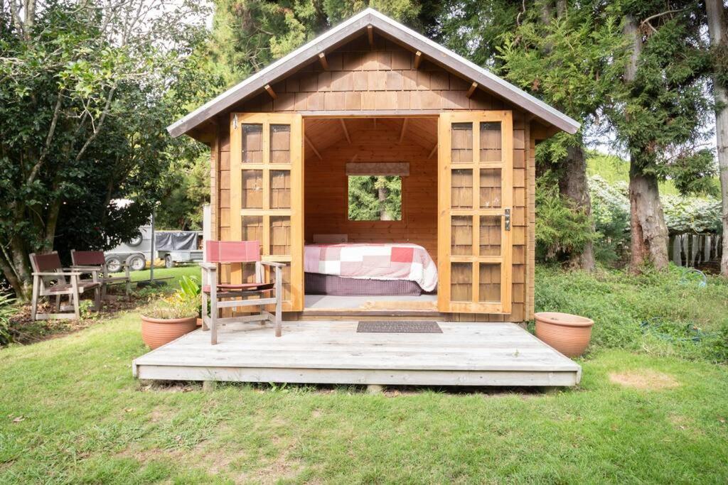 Tui Ridge Eco Cabins Aongatete エクステリア 写真