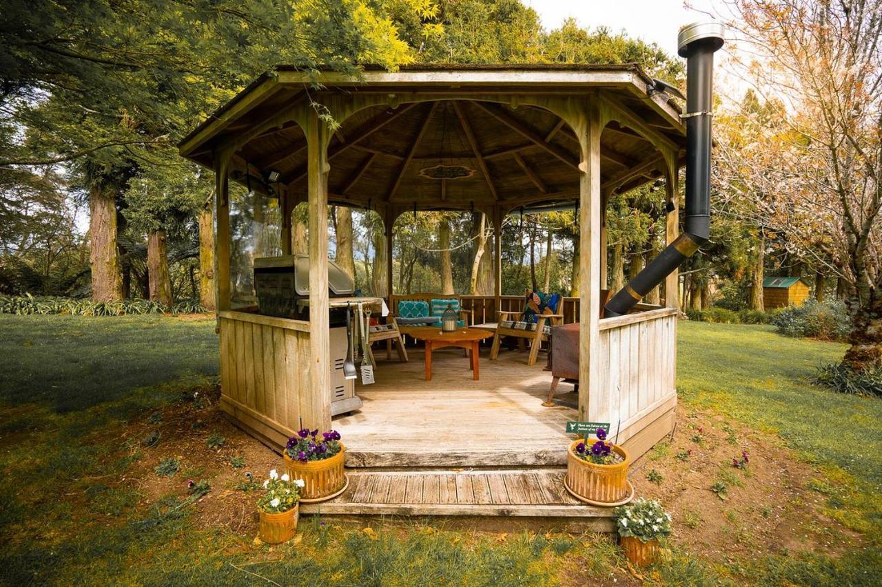 Tui Ridge Eco Cabins Aongatete エクステリア 写真