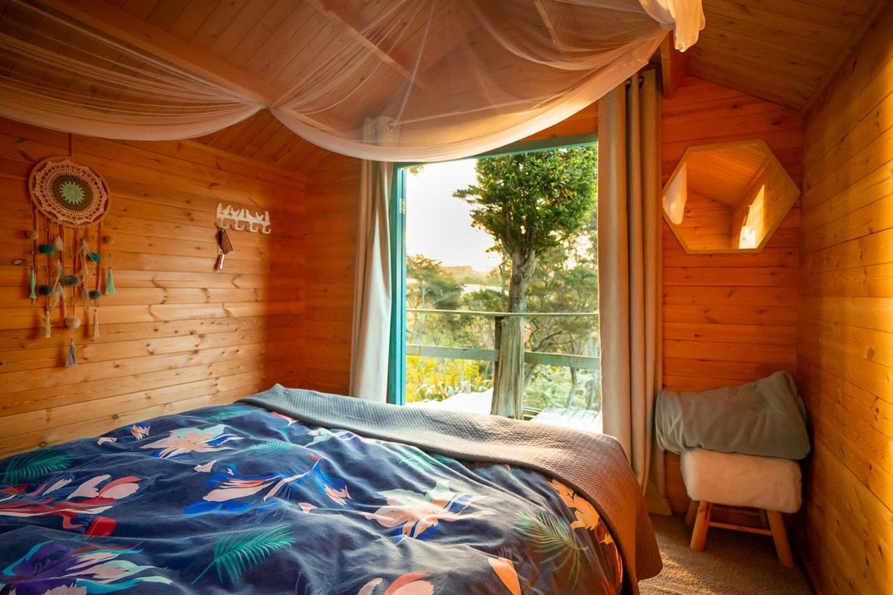 Tui Ridge Eco Cabins Aongatete エクステリア 写真